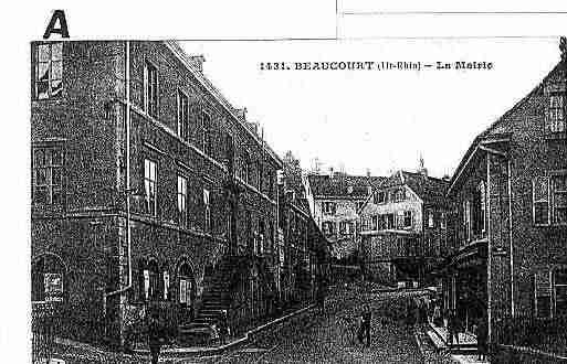 Ville de BEAUCOURT Carte postale ancienne